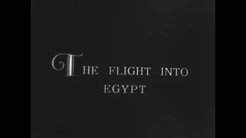 Flight Into Egypt - Matthew 2:14 Stock Footage 155985134