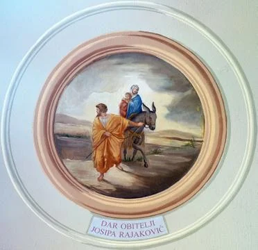 Flight to Egypt Stock Photos