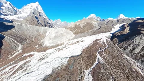 Flight To Everest 01 動画素材 201212962
