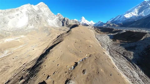 Flight To Everest 03 動画素材 201212960