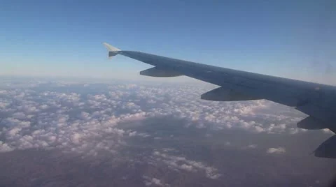 In flight Stock Footage 10894586