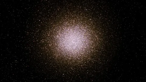 Flight Into a Globular Star Cluster Stock Footage 73162598