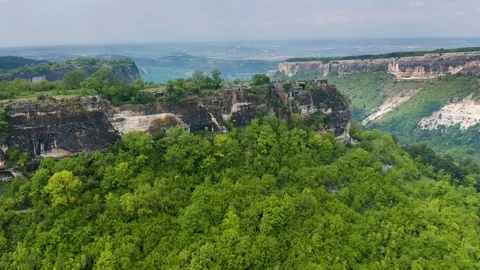 Flight in green forest mountain. Stock Footage 109178193