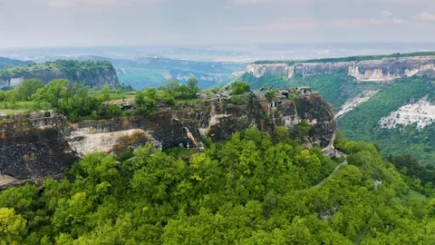 Flight in green forest mountain. Stock Footage 109178271
