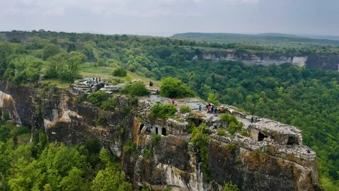 Flight in green forest mountain. Stock Footage 109178371