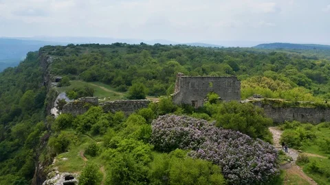 Flight in green forest mountain. Stock Footage 109178931