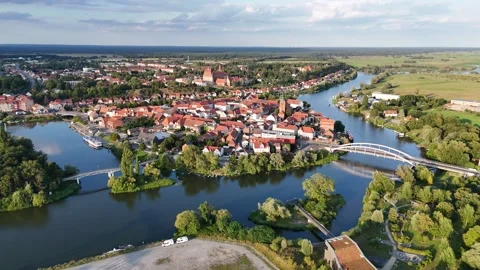 A flight at Havelberg Stock Footage 285595144