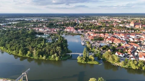 A flight at Havelberg Stock Footage 285647442