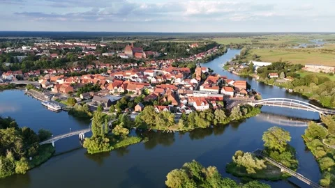 A flight at Havelberg Stock Footage 285647629