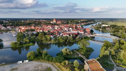 A flight at Havelberg Stock Footage 285647780