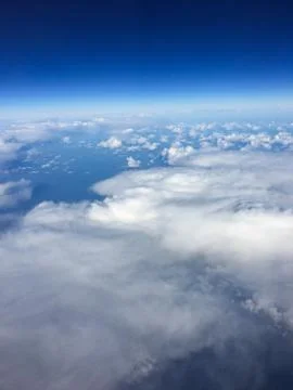 Flight in to holidays Stock Photos