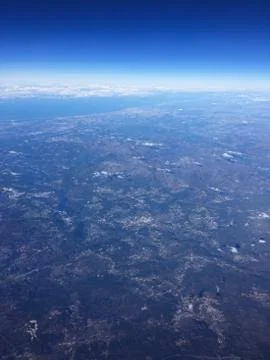 Flight in to holidays Stock Photos