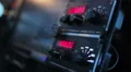 Flight indicators on aircraft cockpit panel, display, plane control system tools HD Footage