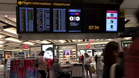 Flight information. Stock Footage 158672548