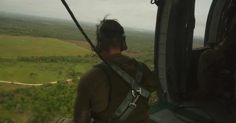 In Flight Landing Video stock 84075858