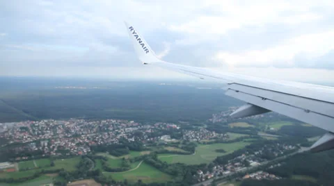 Flight at low altitude Stock Footage 27276922
