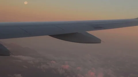 Flight to Mallorca. Stock Footage 82593485