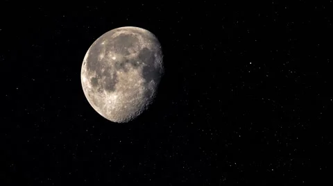 Flight to the moon Video stock 40433060