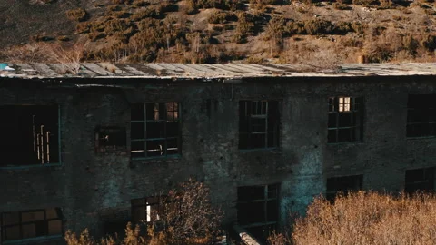 Flight in the mountains. Birds in the sky above the mountains. Mountain colors. Stock Footage 196102218