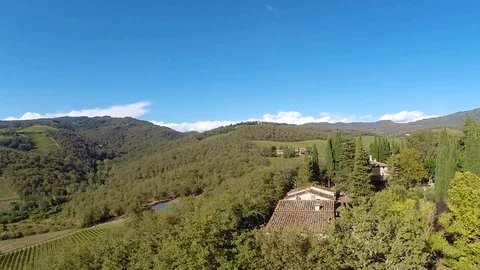 Flight in the mountains Stock Footage 93160159