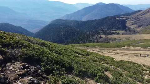 Flight to the mountains Stock Footage 165414644