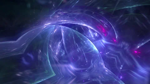 Flight in Multidimensional Hyperspace. Stock Footage 164934898