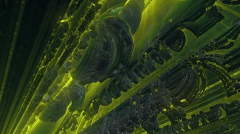 Flight in nanotech world. Video stock 62768141
