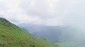 The flight near the man on a beautiful mountain 4k or 4k+ Resolution