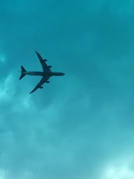 Flight in ocean Stock Photos