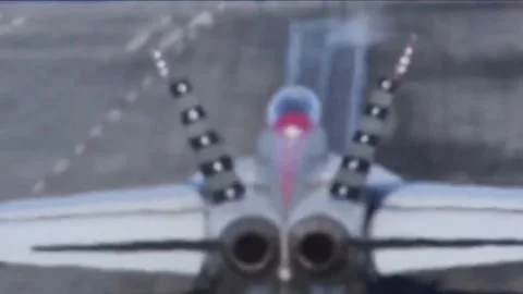 Flight Operations Aboard Aircraft Carrier. Floating Air Base in The Sea  (5) Stock Footage 253336746