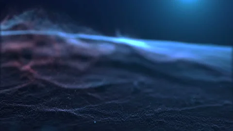 Flight over the abstract surface of the planet 스톡 동영상 89966264