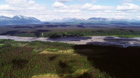 Flight over Alaska Stock Footage 117419297