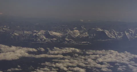 Flight over the Alps, 4K Stock Footage 221262373