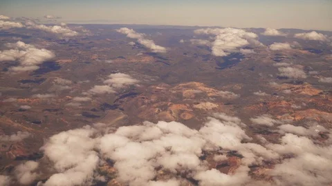 Flight over Andes mountains, Peru Video stock 85657382