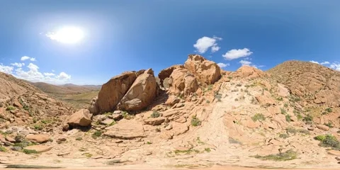 Flight over Arco de las Penitas Stock Footage 343141531
