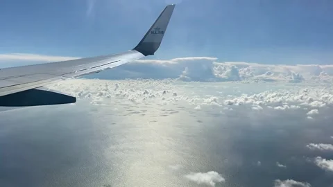 Flight Over Atlantic Ocean Video stock 249762112