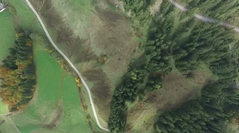 Flight over austria, tirol  Stock Footage 56888155