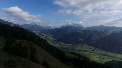 Flight over austria, tirol  Stock Footage 56899022