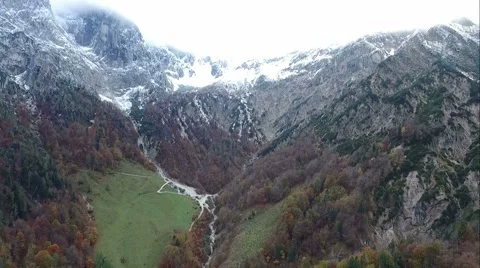 Flight over austria, tirol  Stock Footage 56911840