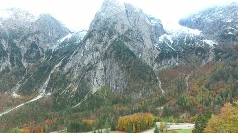 Flight over austria, tirol  Stock Footage 56919436
