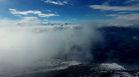 Flight over austria, tirol  Stock Footage 56938724