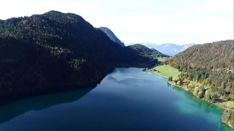 Flight over austria, tirol  Stock Footage 56947295