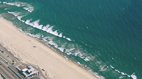 Flight Over Beach 스톡 동영상 11500296
