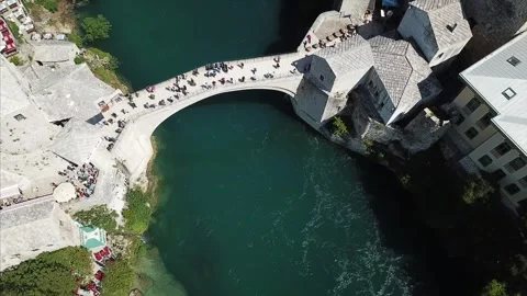 Flight over bridge Stock Footage 321362190