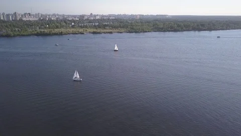 Flight over the city 29 Video stock 127247568