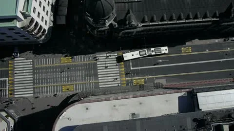 Flight over a city Stock Footage 21244140