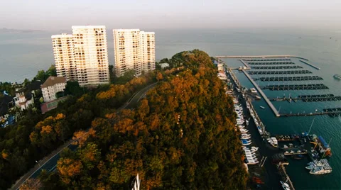 Flight over the city Stock Footage 38043508