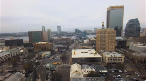 Flight over the city Vidéo 47218428