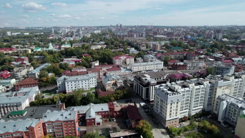 Flight over the city Stock Footage 218210230