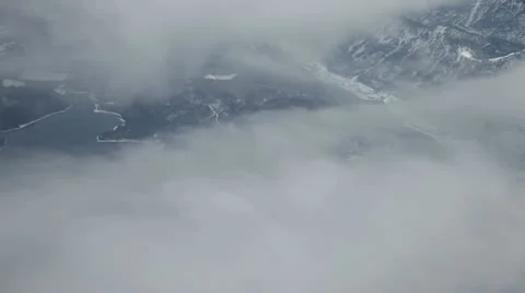 Flight Over Clouds Stock Footage 21341136
